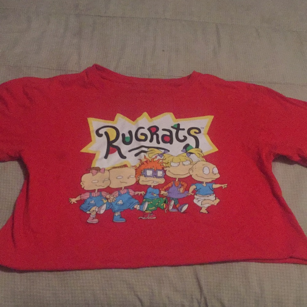 Rugrats red crop top